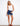 Charlie B. Indigo rolled cuff denim shorts outfit women can style up or down all summer