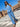 Tencel Wide Leg Jogger Pants - Medium Blue