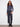 Deep blue jeans with a flattering cropped length, designed for modern style and comfort by Charlie B.