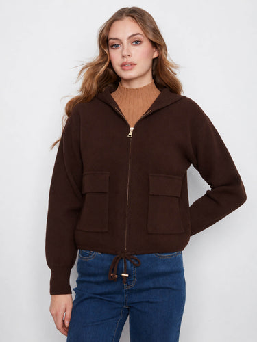 The large patch pockets on this jacket offer convenience and style, making it ideal for everyday use by Charlie B.