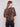 Elegant knit sweater with a unique leopard design and crew neckline for casual chic style by Charlie B.