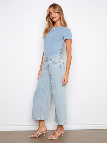 Crafted from stretch denim, these jeans offer flexibility and ease of movement for all-day wear. Effortlessly chic by Charlie B.