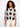 Elegant navy crochet top with intricate floral pattern, featuring 3/4 sleeves by Charlie B.