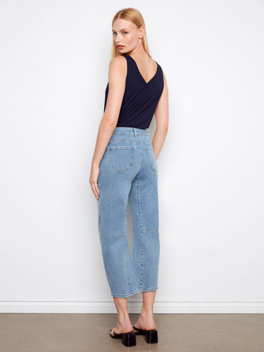 Featuring a classic 5-pocket design, these jeans combine functionality with style in premium stretch denim by Charlie B.