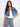 This chic cropped denim jacket showcases short rolled sleeves and chest pockets, ideal for layering by Charlie B.