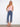Denim jeans featuring a stylish flared leg and intricate eyelet embroidery, adding a unique touch to your casual wardrobe by Charlie B.