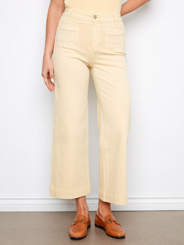 Designed with a chic cropped length, these pants offer a modern and trendy look. By Charlie B.