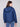 Quilted puffer jacket in classic blue with durable 100% cotton exterior, perfect for any casual outing by Charlie B.
