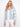 Light blue embroidered jacket in 100% cotton, featuring a floral design with set-in long sleeves by Charlie B.
