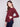 Stylish cabernet knit sweater with convenient side pockets for added functionality by Charlie B.