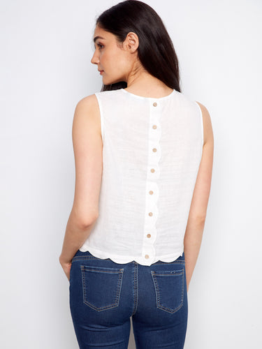 Designed with a crew neckline, this top provides both simplicity and sophistication, ideal for pairing with jeans or skirts by Charlie B.