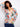 Chic blouse with raglan sleeves and multicolored print, offering both comfort and style for everyday wear by Charlie B.