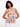 Floral top with ruffled neckline adds a touch of elegance to your summer wardrobe by Charlie B.