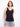 Black bamboo cami with a relaxed fit, perfect for versatile styling by Charlie B.