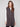 Stylish mocha vest with convenient front patch pockets and sleek zip closure by Charlie B.