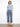 Denim pants with a wide leg and scalloped eyelet hem, ideal for a casual chic look. Crafted for comfort and style by Charlie B.