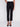 Charlie B Capri Pants with Hem Slit - Black - Image 2