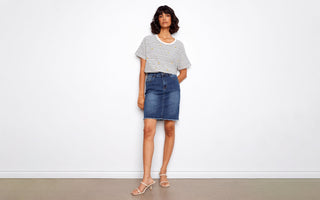 How to Style a Denim Skirt: 10 Outfit Ideas for Women Over 40