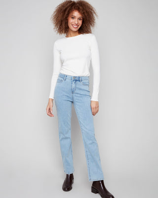 Straight Leg Jeans for Women - Charlie B Collection