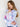 Reverse Print Hoodie Sweater - Rainbow