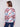 Chic pink long-sleeved knit top with unique tie-dye print and relaxed silhouette by Charlie B.