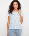 Floral-patterned top with a relaxed fit, perfect for casual outings. Made from 100% cotton for comfort and breathability by Charlie B.