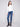 Stylish ecru top with a classic crew neckline, ideal for layering or wearing alone by Charlie B.