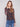 Floret printed mesh top featuring a slim fit and lined front and back, perfect for a chic look by Charlie B.