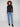 Elegant black mock neck top with long sleeves, ideal for any occasion by Charlie B.