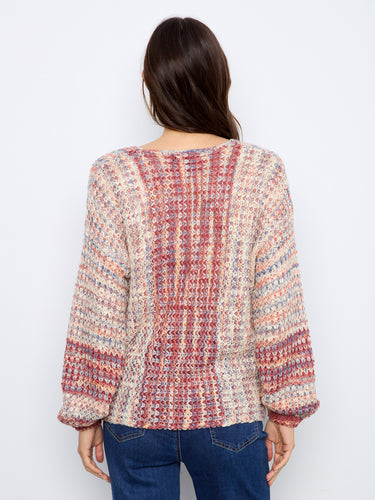 Long sleeves enhance the warmth and comfort of this stylish sweater, making it ideal for cooler days by Charlie B.