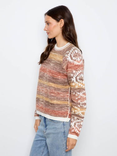 Designed with a relaxed fit, this sweater provides comfort without compromising on style by Charlie B.