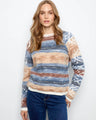 Sweater featuring a crew neckline, perfect for casual outings. The design offers comfort and style in one piece. By Charlie B.