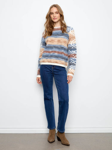 Enjoy the relaxed fit of this sweater that combines fashion with ease for everyday wearability. By Charlie B.