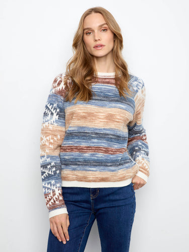 Raglan sleeves provide an enhanced range of motion while maintaining a trendy aesthetic in this cozy piece. By Charlie B.