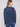 Heather denim with intricate embroidered raglan sleeves, perfect for stylish comfort by Charlie B.