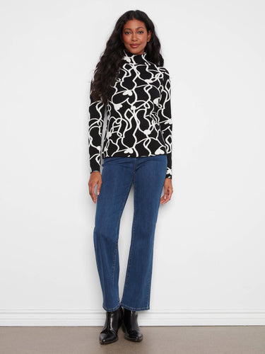 Showcasing the intricate pattern, this piece combines modern aesthetics with comfort effortlessly by Charlie B.