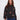 Charcoal sweater adorned with floral embroidery, featuring a stylish drop shoulder design by Charlie B.