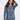 Blue sweater featuring a boat neck and abstract floral design, perfect for casual wear by Charlie B.