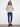 Jacquard mock neck sweater in heather light grey featuring subtle metallic detail and ribbed trim by Charlie B.