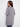 Elegant heather grey cardigan highlighting its modern open front style by Charlie B.