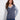 Elegant V-neck sweater featuring a stylish colorblock pattern in moonlight hues by Charlie B.