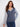Elegant V-neck sweater featuring a stylish colorblock pattern in moonlight hues by Charlie B.