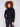 Black sweater featuring drop shoulders and chevron pattern, adding a relaxed fit by Charlie B.