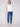 Fashion-forward crew neck and high-low hem combo on linen top by Charlie B.