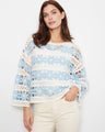 This stylish top features a boat neckline, perfect for a casual yet chic look. Crafted in a soft cotton blend by Charlie B.