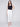 Charlie B Capri Pants with Hem Slit - White - Image 1