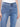 Charlie B Frayed Hem Denim Pants - Medium Blue - Image 8