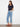 Fringed hem detail adds flair to these stretch denim jeans, combining comfort and style effortlessly by Charlie B.