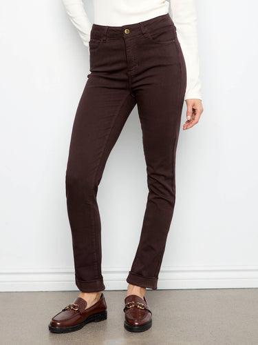 Cuffed hems add an extra touch of fashion-forward detail to your outfit. By Charlie B.
