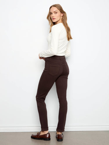 Experience comfort with the stretch twill fabric of these elegant pants. By Charlie B.